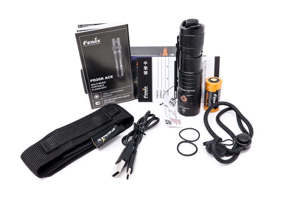 Fenix PD26R ACE Ліхтар Тактичний (1300 Люмен 354 М.) ГАРАНТІЯ 5 РОКІВ!