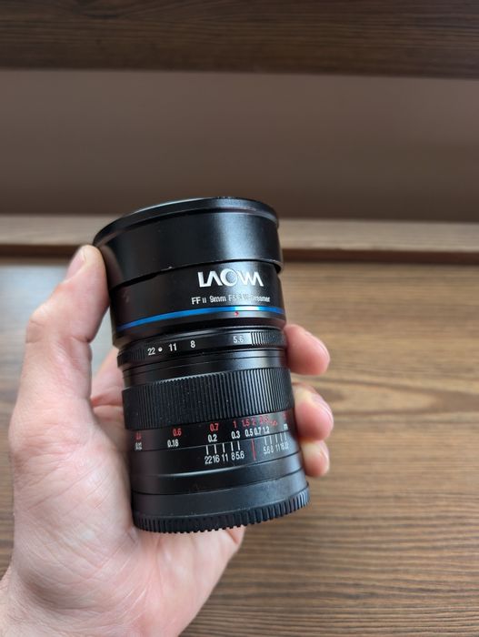 Об'єктив Laowa 9mm f5.6, Sony E-mount