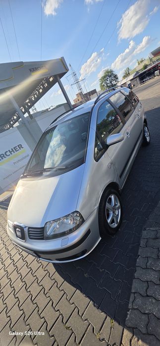 SEAT ALHAMBRA 1.9TDI 2006r 7 osobowy HAK Webasto Sprzedam Sląsk Polecam