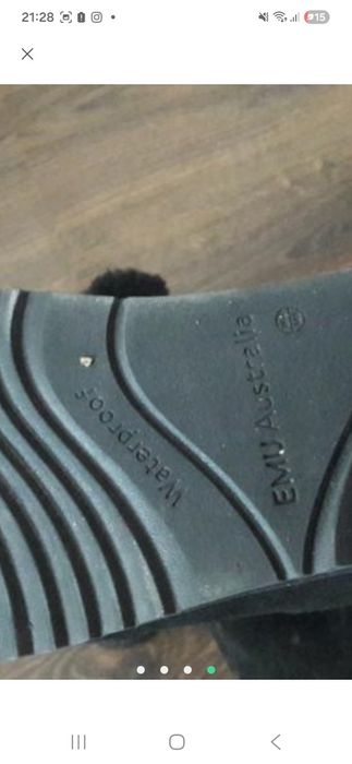 Жіночі замшеві чоботи на цегейці EMU Awstralia