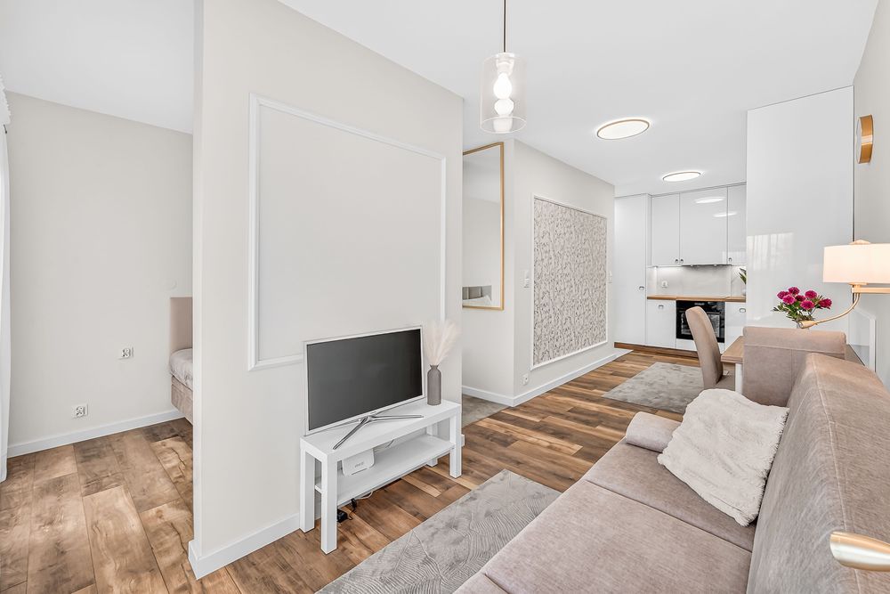 Wyjątkowe mieszkanie Ceglana Park 31m2 z garażem i komórką