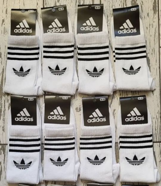 Носки Adidas / Спортивні Шкарпетки Адидас / 12-пар
