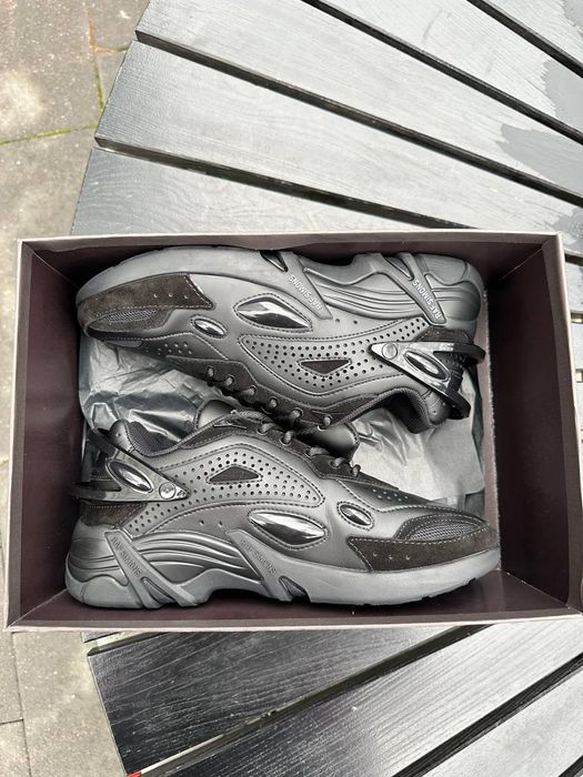 (БЕЗ ПЕРЕДОПЛАТИ)Adidas x Raf Simons Cylon-21 Black Раф Сімонс Кулон