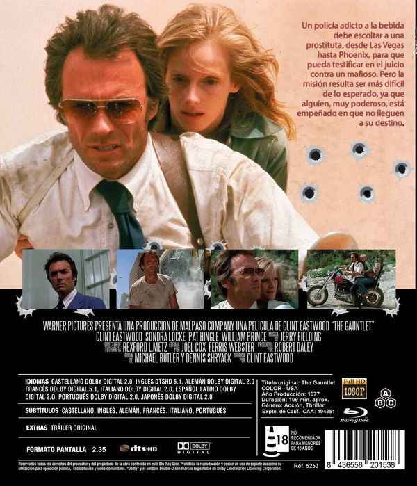 Blu-Ray's - Clint Eastwood