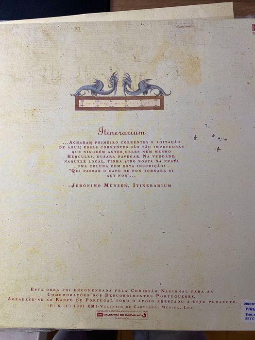 Vinil Rui Veloso - Auto da Pimenta