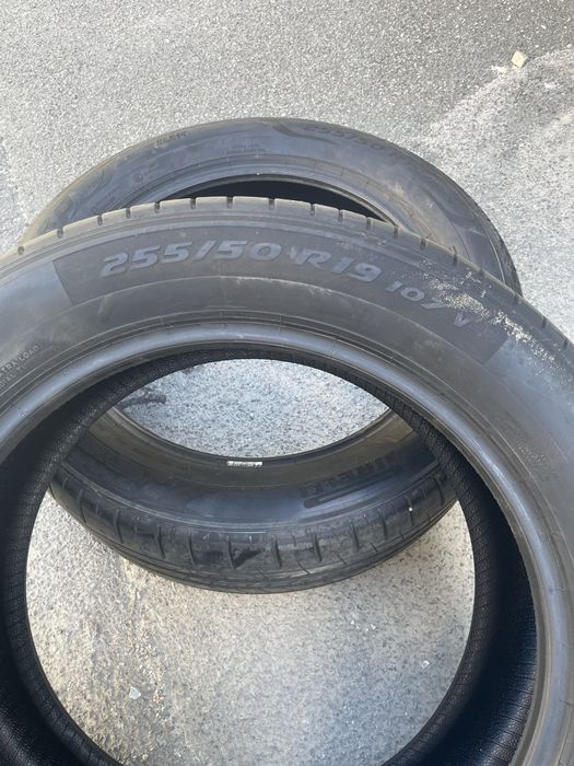 Шини б/у 255/50 R19 - літня, Pirelli P Zero PZ4, 2 шт, 6 мм