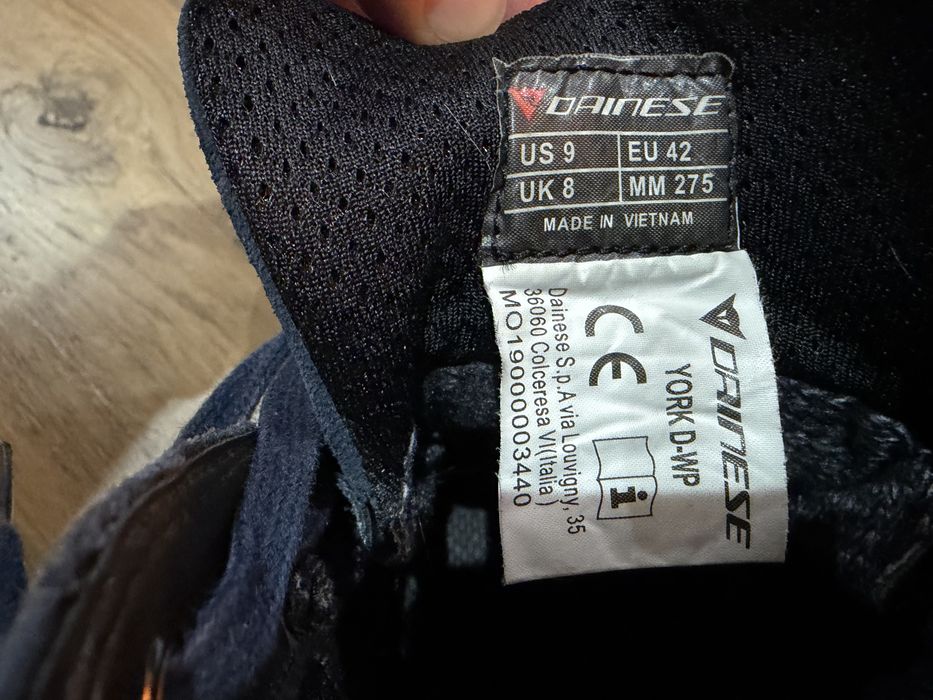 Botas dainese 42 waterproof