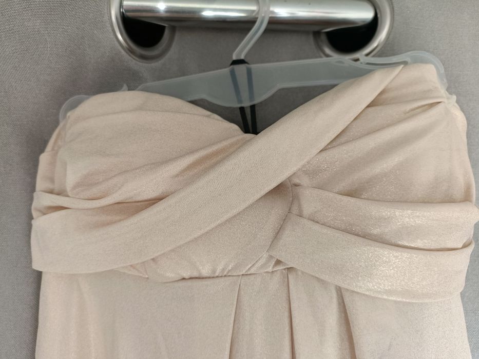 Sukienka kremowa r. 34