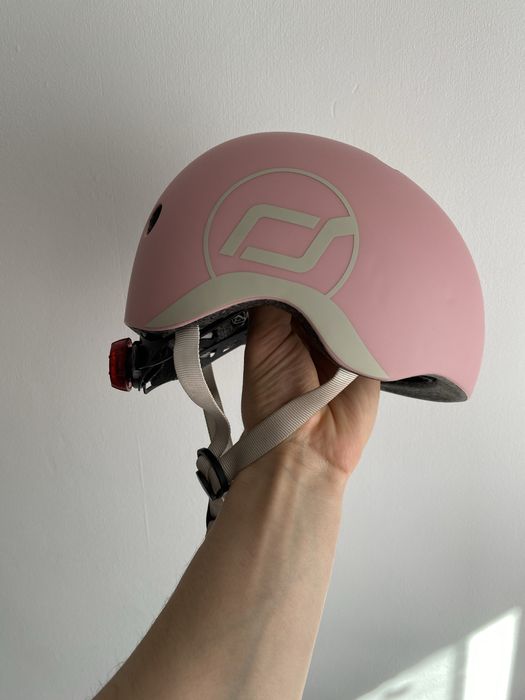 Шолом рожевий scoot and ride дитячий 45-51см