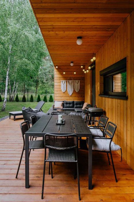 Dom na weekend z basenem, jacuzzi i sauną blisko Warszawy. Kamieńczyk