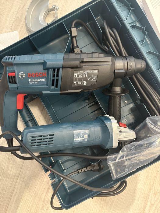Перфоратор Bosch GBH 240 + КШМ GWS 750-125 Оригінал