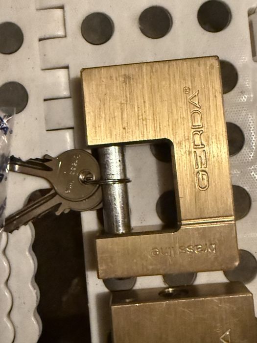 Kłódka GERDA BRASS LINE KMT 90mm
