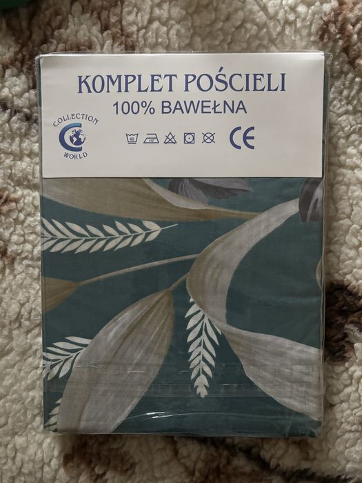 Nowy komplet bawełnianej pościeli