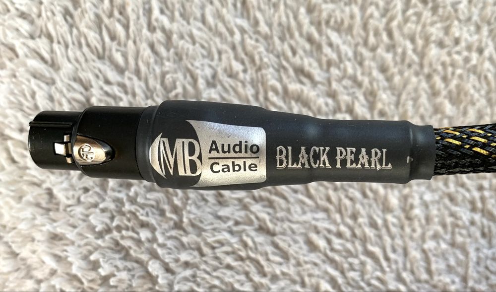 Sprzedam kabel MB AudioCable Black Pearl XLR 2 x 1 metr.