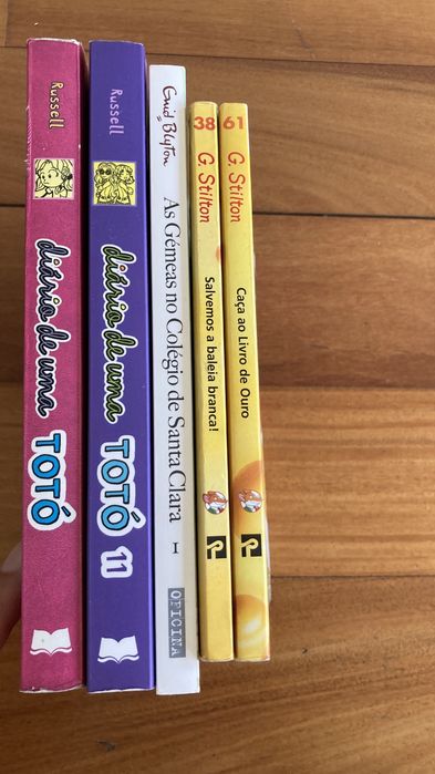 Livros Juvenis: AS GÉMEAS, JERÓNIMO STILTON