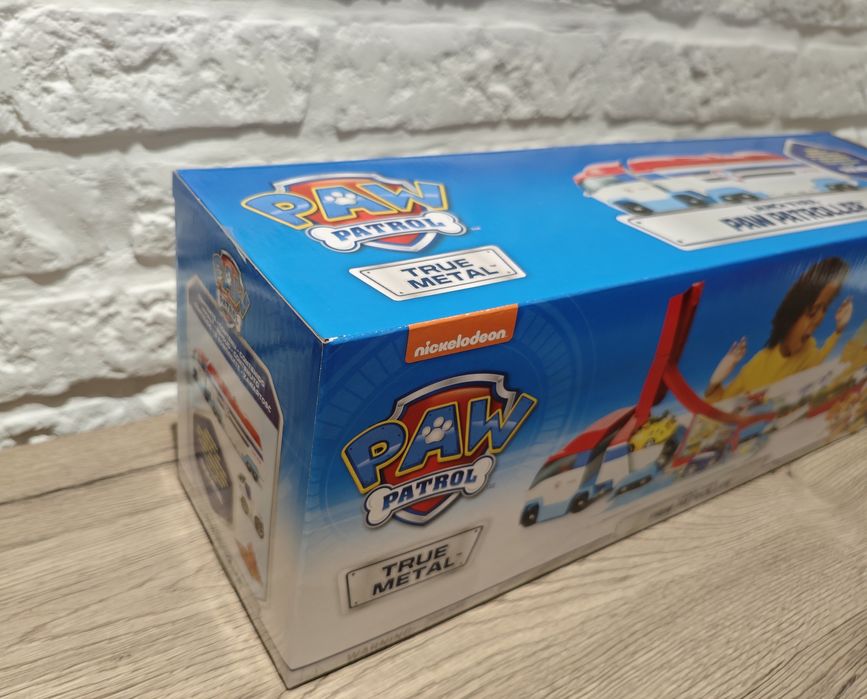 Psi Patrol Patrolowiec Transporter  2w1 wyrzutnia