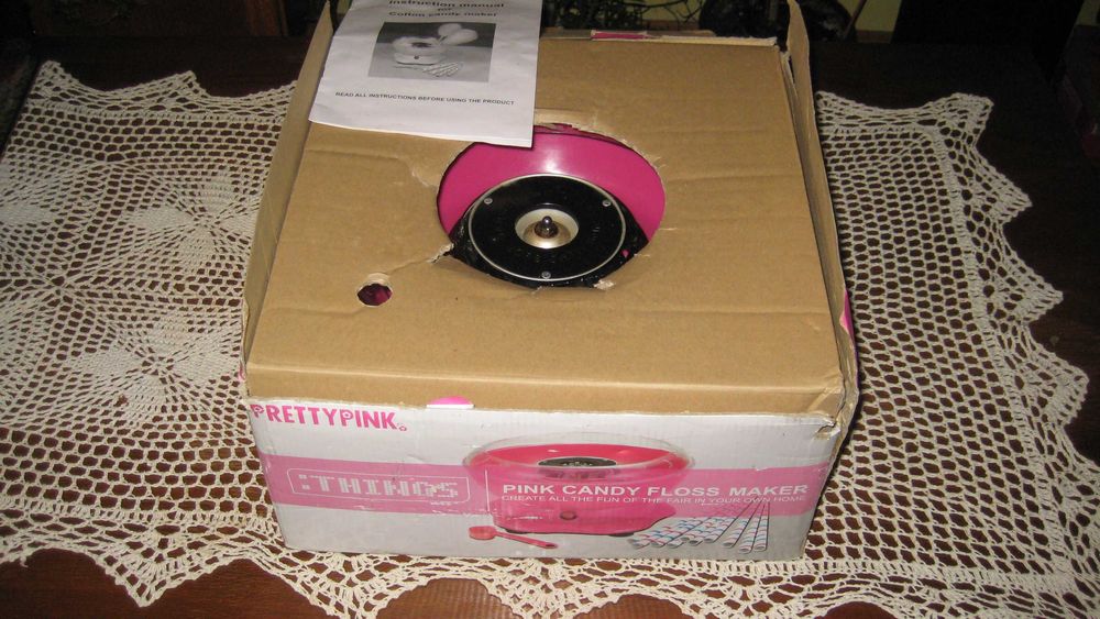Maszynka do robienia waty cukrowej