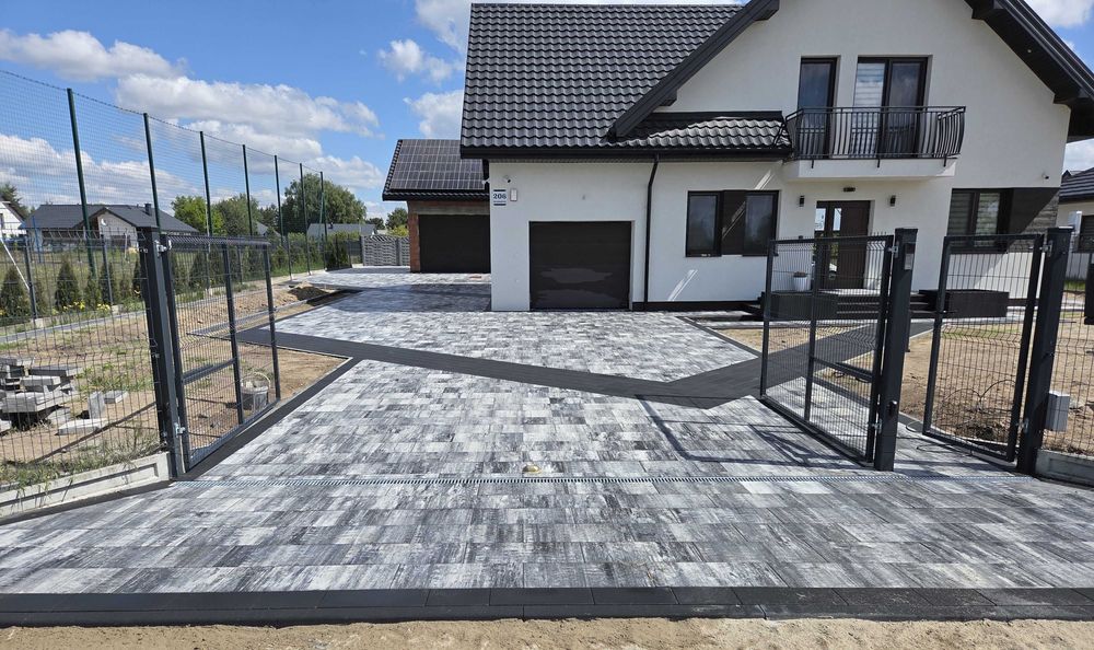 Układanie kostki brukowej KOMPLEKSOWO gwarancja jakości, WIZUALIZACJE