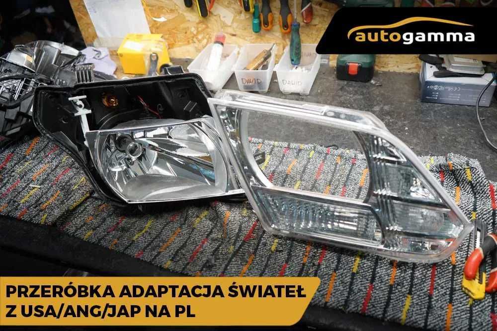 Przeróbka Reflektorów USA i Angielskich. Adaptacja i Kodowaniem Lamp