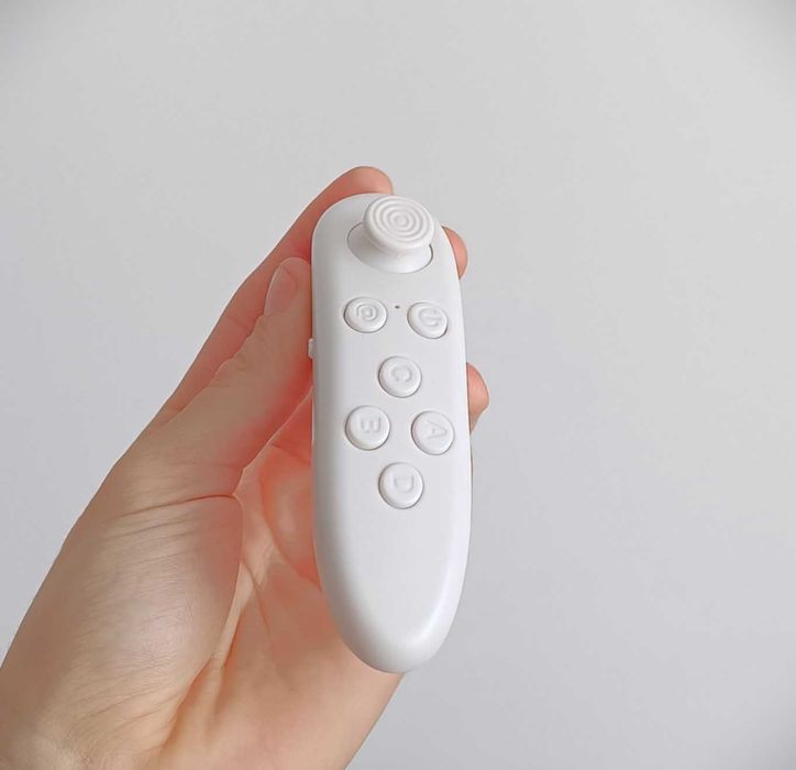 Gogle VR 3D + Kontroler Bluetooth do Telefonu Android iOS | Do 6,5cal