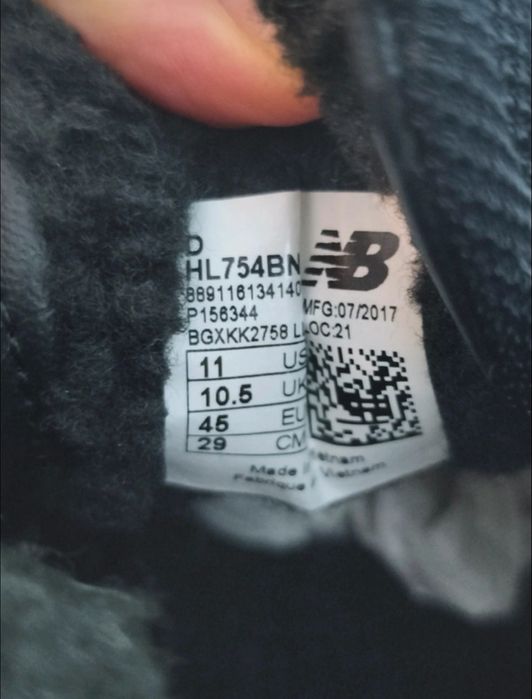 Buty zimowe New Balance 754 r 45 29 cm