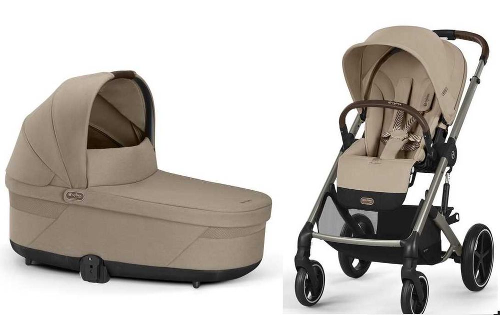 4w1 Cybex Balios S Lux Almond Beige + Cloud G z bazą