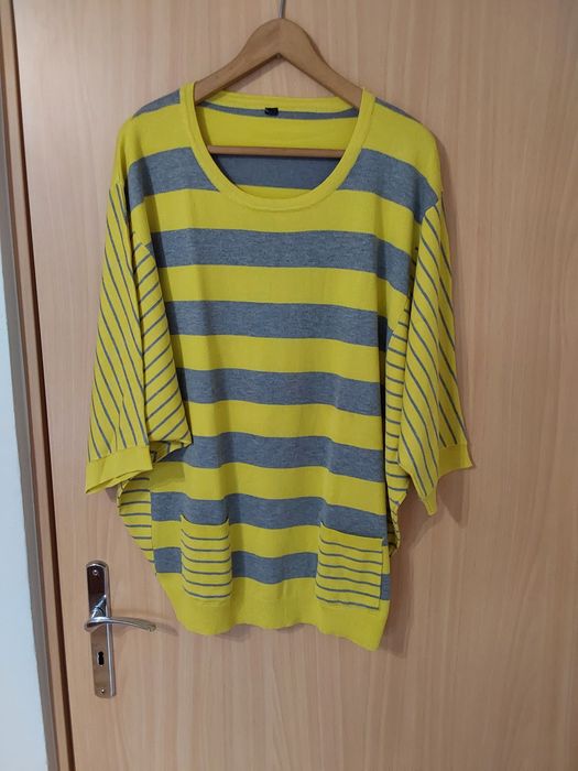 Sweter raglanowy prawdopodobnie XL- 3XL w idealnym stanie