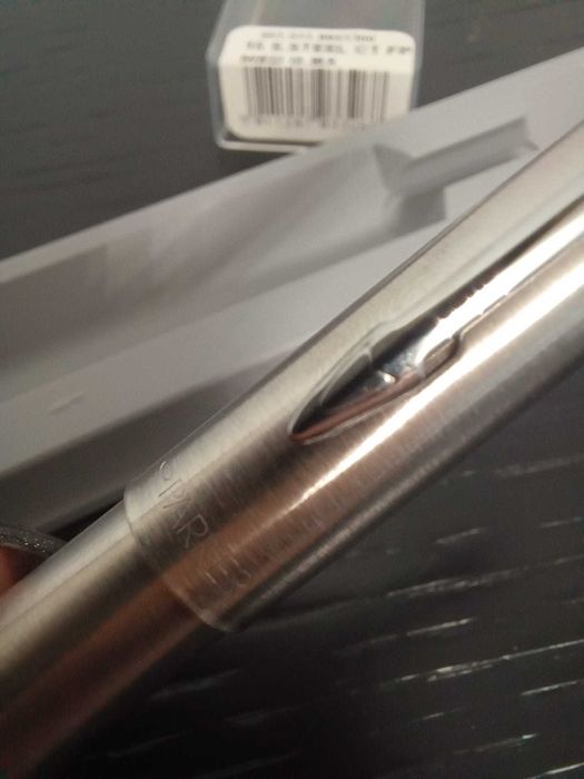 Caneta Parker de tinta permanente em aço inoxidável - 15 Special Steel