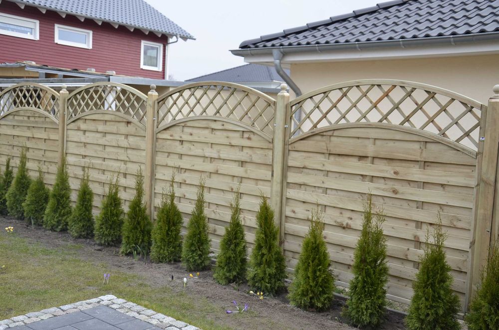 płoty lamelowe, pergole 180x180 cm pergole lamela