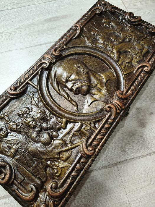 Нові нарди з натурального дуба 48х50см