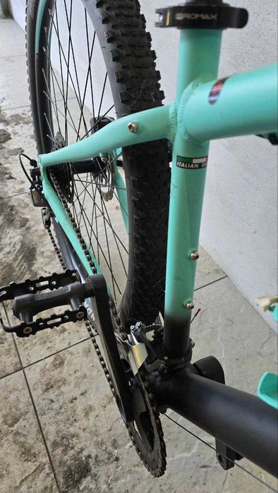 Велосипед горный Bianchi Duel Celeste Black Италия Колёса 29д Бианчи