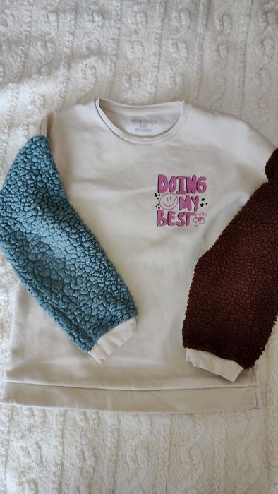 Тепла кофта на зиму для дівчинки 10 років розмір 140