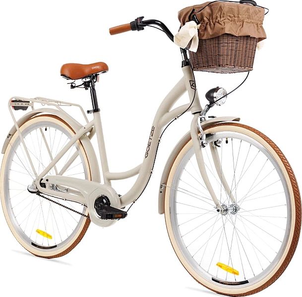 Rower miejski damski Goetze STYLE - 28" Alu 3 biegi