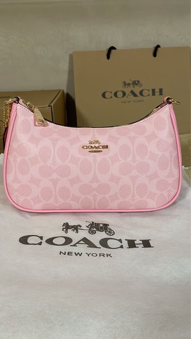 Bolsa da Coach Rosa