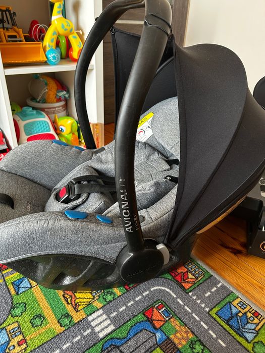 Fotelik avionaut pixel + baza