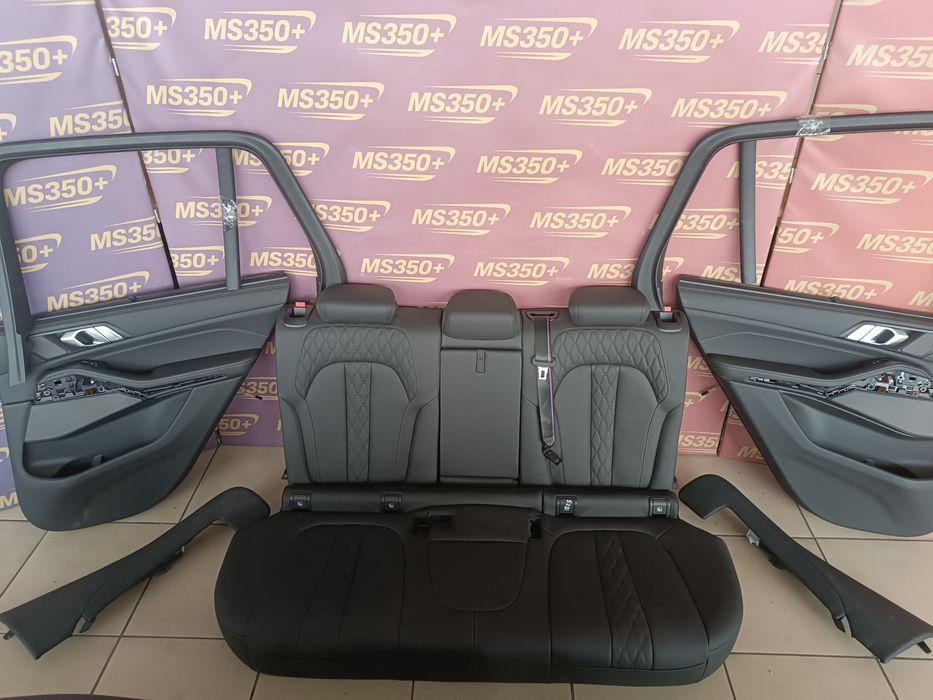 Комплект сидінь 2018 - 2026 BMW X5 G05 БМВ Х5 Г05 дверна карта, центральна консоль оригінал б/в 52107459215 5A34FD9 52107410472 комплект сидений