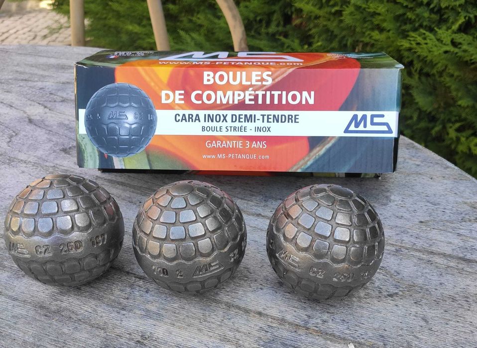jogos de bolas de petanca MS CARA INOX