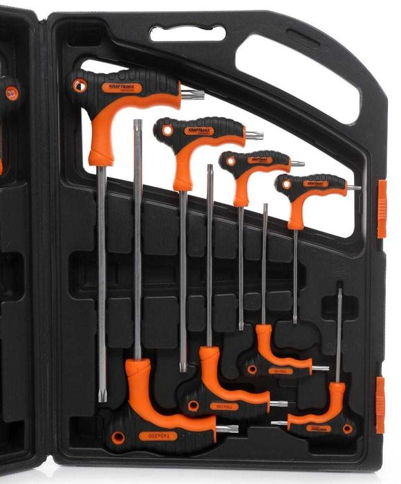 Zestaw wkrętaków TORX 16 el. | Stal S2 | Walizka