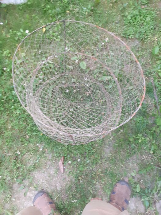 siatka do połowu ryb, prl, retro
