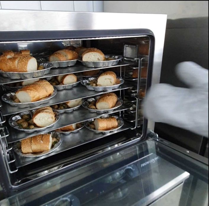 Конвекційна піч, пароконвектомат, духовка Tecnodom FEM04NE595V