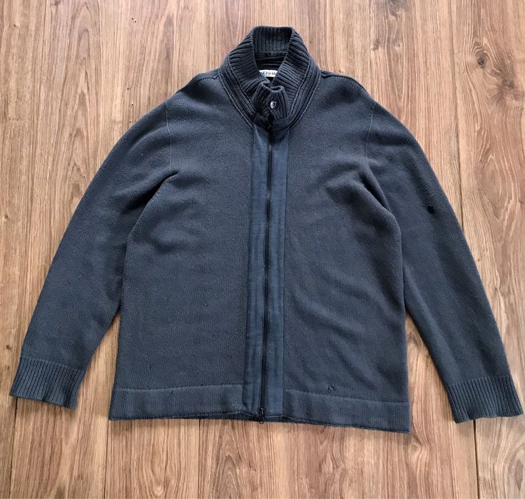Чоловічий светр stone island vintage 100% wool