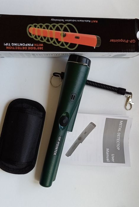 Pointer GP-POINT Green Zielony Wykrywacz metali ręczny. Detektor
NOWY
