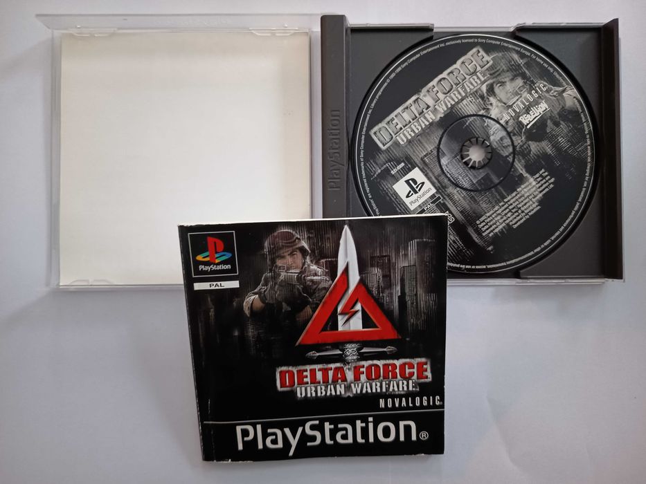 Delta Force Urban Warfare PSX PS1 PlayStation 3XA komplet