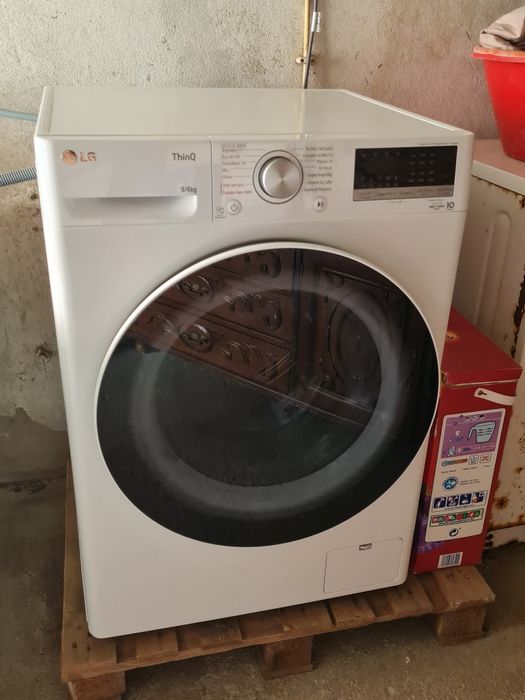 Máquina lavadora e secadora