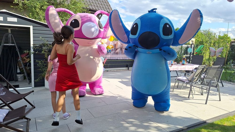 Animacje dla dzieci stitch,bale karnawałowe, dmuchańce,fluo party