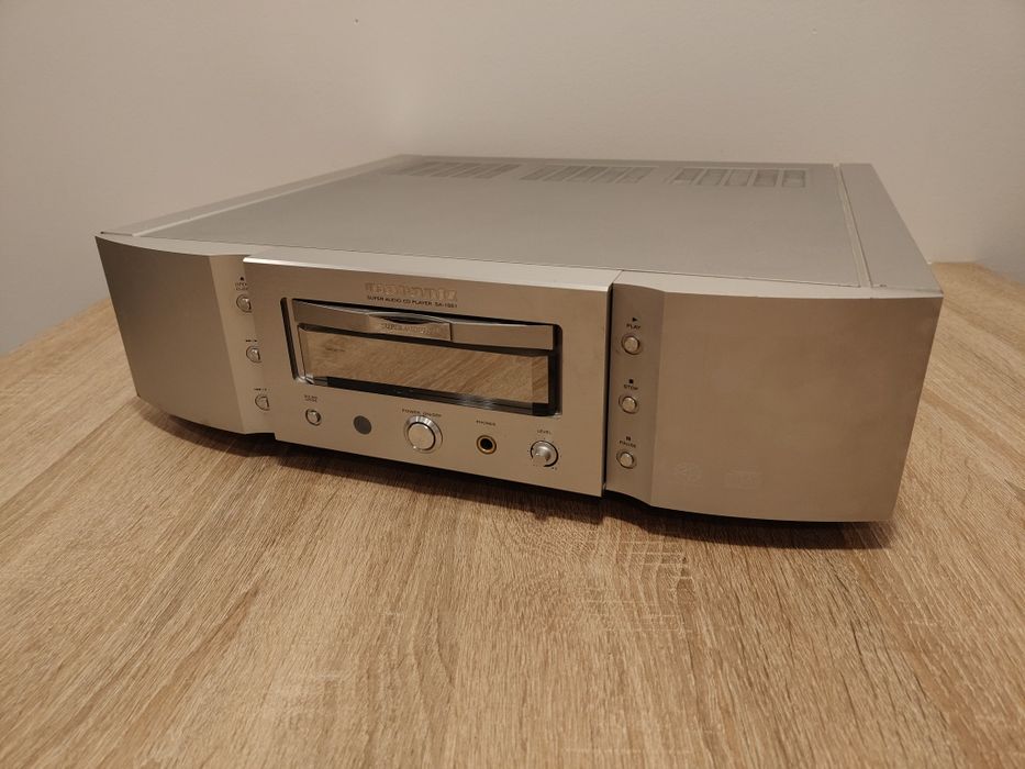 Wieża 2x Marantz CD + wzmacniacz SA-15S1+PM-15S1