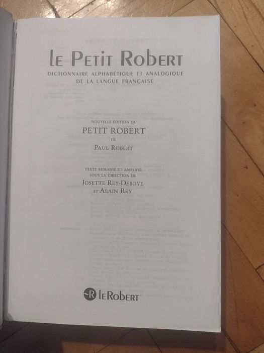 Le Petit Robert 2013 - zaawansowany słownik j.francuskiego
