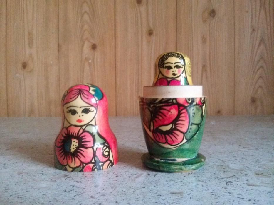 Матрешка раскладная деревяная