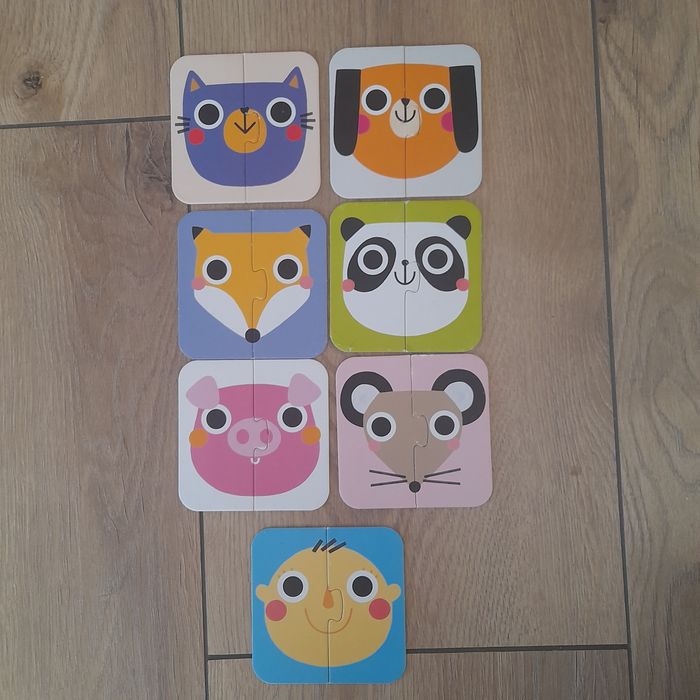 5x kompletów puzzli Czu-Czu