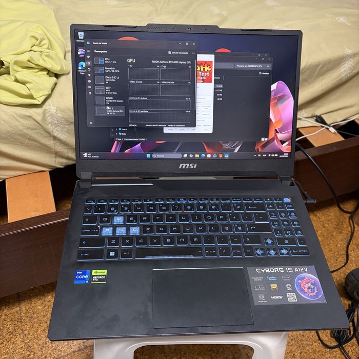 Portátil Gaming MSI i7-12650H + RTX4060 | 144Hz